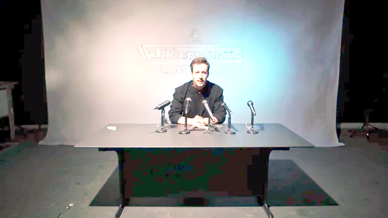 Editorial press conference room